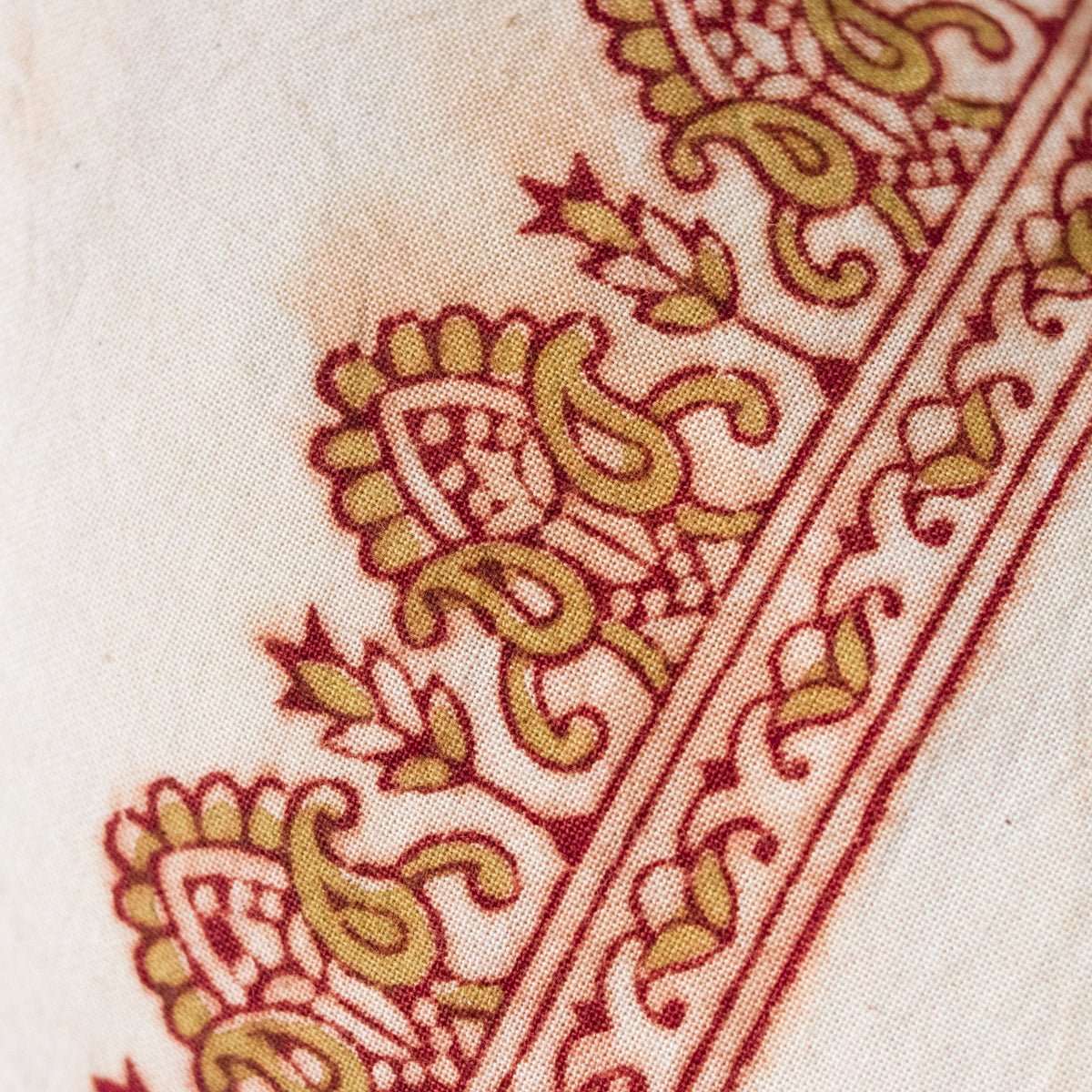 Block Print Pillow Cover | Evani - elsie green - textiles