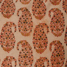 Block Print Pillow Cover | Farida Gold - elsie green - Textiles