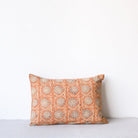 Block Print Pillow Cover | Karuna Saffron - elsie green - Textiles