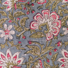 Block Print Pillow Cover | Kundan Mave - elsie green - textiles