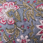 Block Print Pillow Cover | Kundan Mave - elsie green - textiles