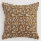 Block Print Pillow Cover | Lavardin Toffee - elsie green - Textiles