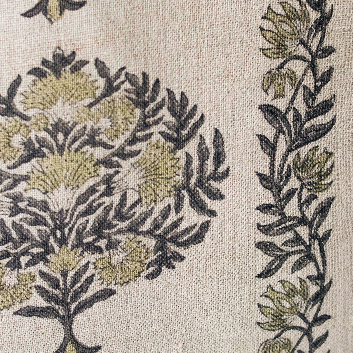 Block Print Pillow Cover | Mour Coco - elsie green - textiles