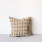Block Print Pillow Cover | Poppy Mustard - elsie green - textiles