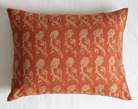 Block Print Pillow Cover | Rupa Saffron - elsie green - Textiles