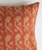 Block Print Pillow Cover | Rupa Saffron - elsie green - Textiles