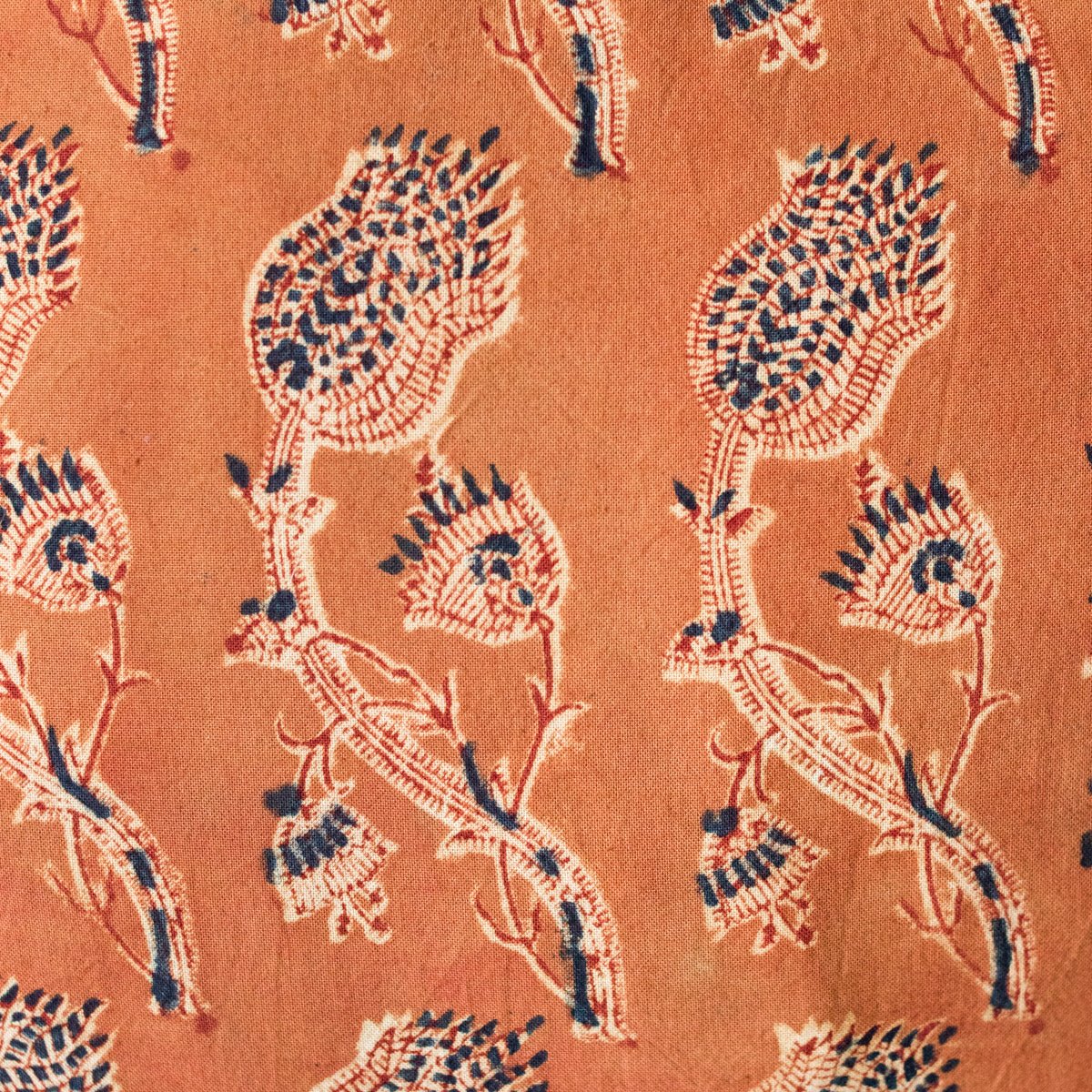 Block Print Pillow Cover | Rupa Saffron - elsie green - textiles