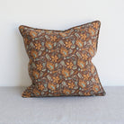 Block Print Pillow Cover | Sartene Sumac - elsie green - Textiles