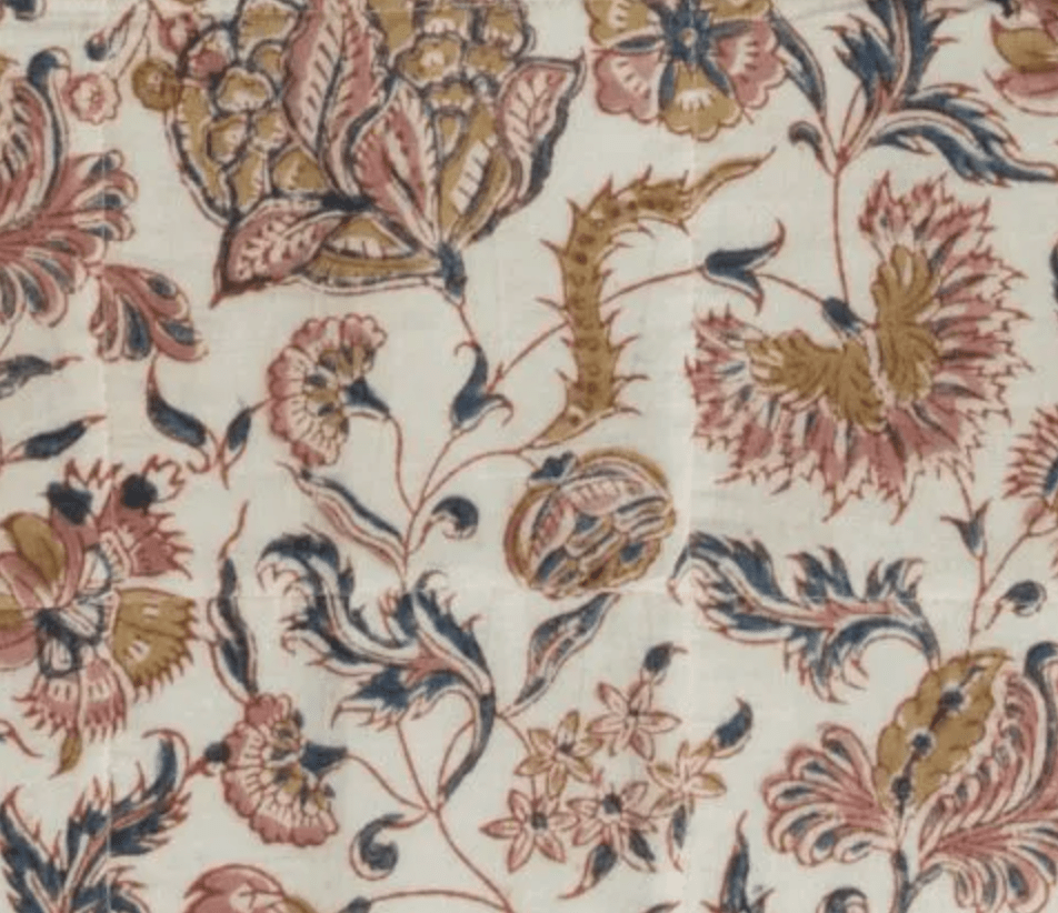 Block Print Pillow Cover | Zara - elsie green - Textiles