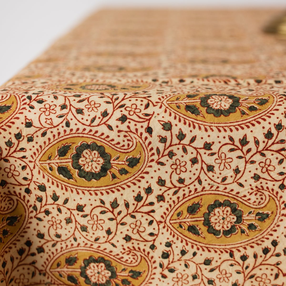 Block Print Tablecloth - elsie green - textiles