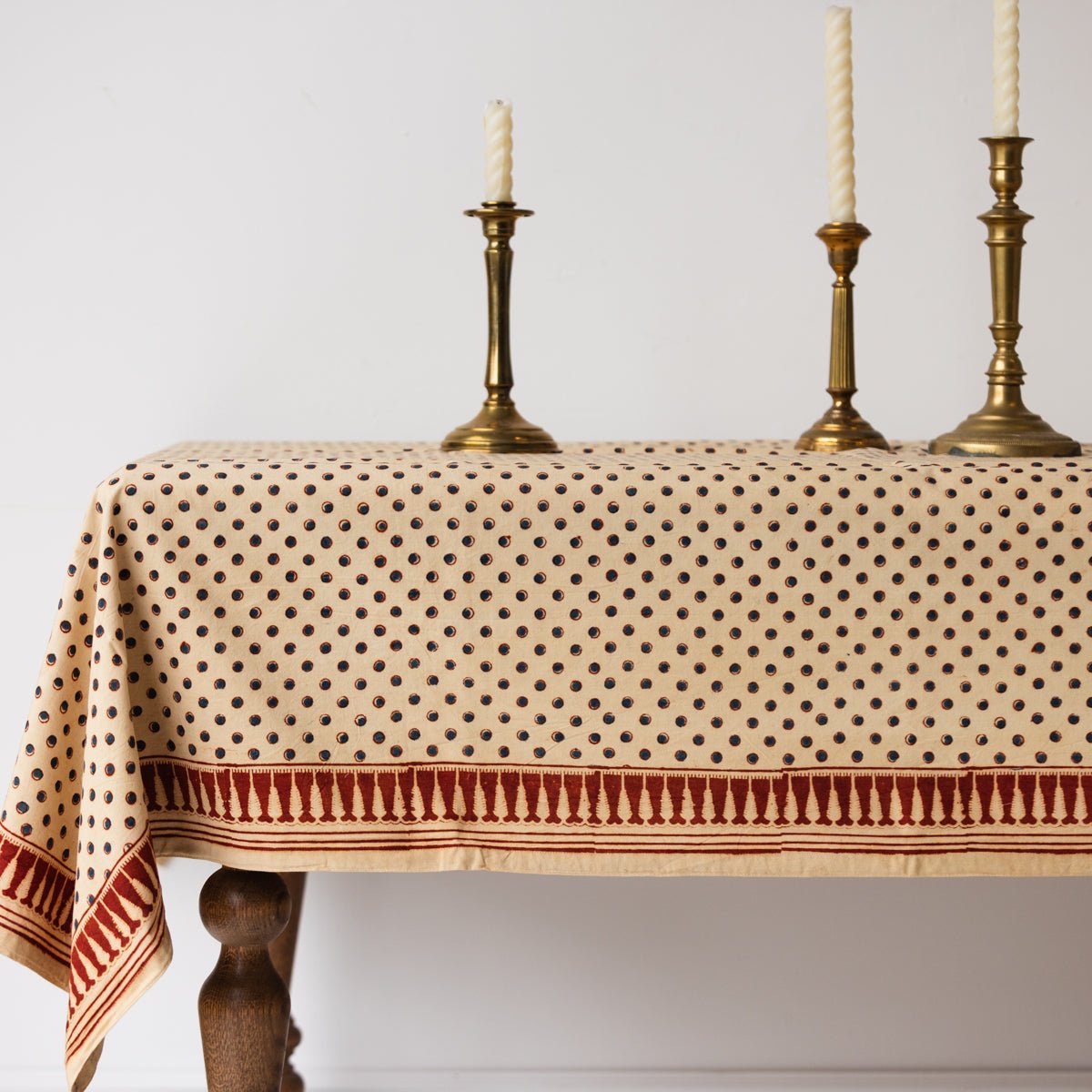 Block Print Tablecloth - elsie green - textiles