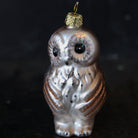Blown Glass Bashful Owl Ornament - elsie green - decor