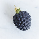 Blown Glass Blackberry Ornament - elsie green - decor