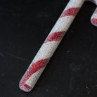 Blown Glass Candy Cane Ornament - elsie green - decor