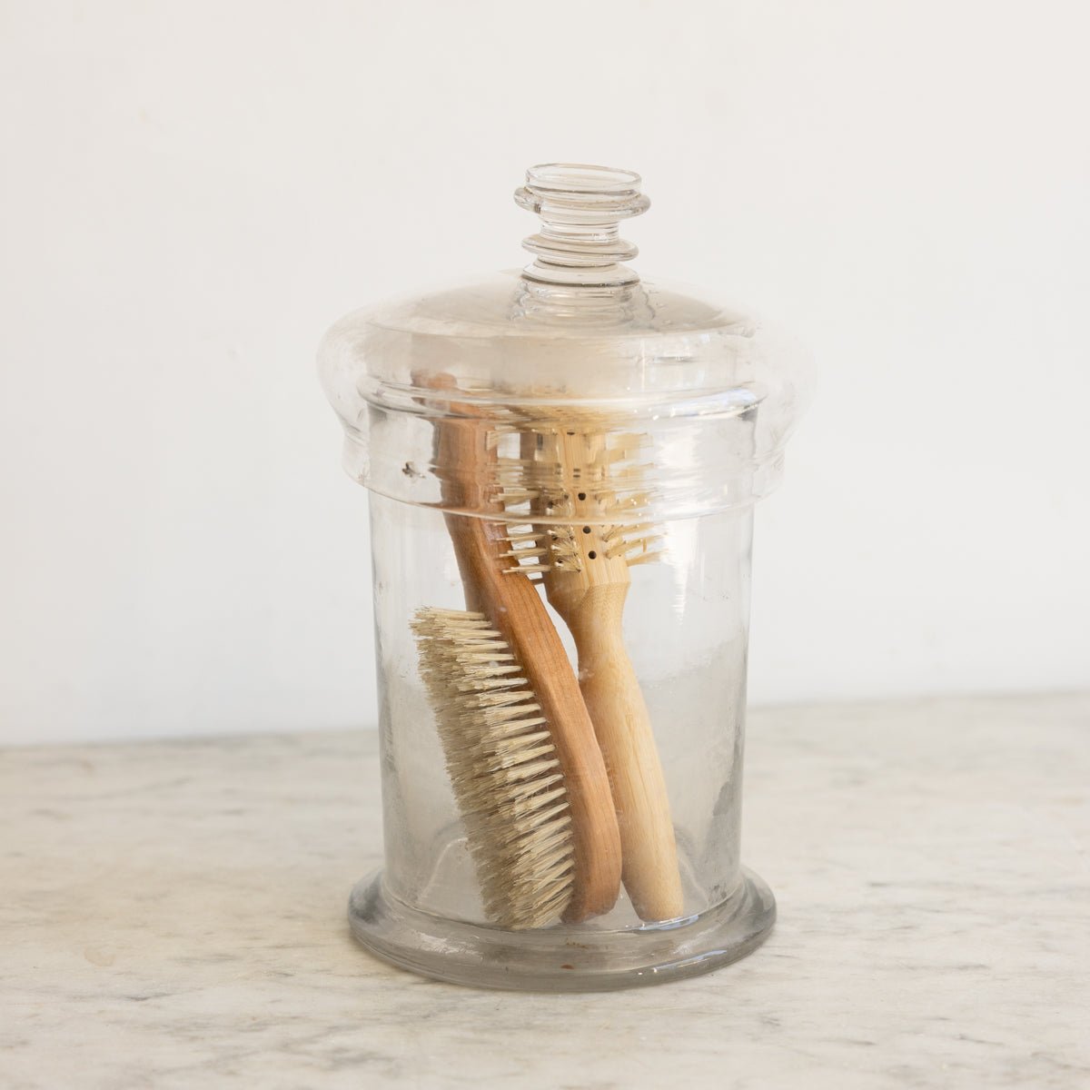 Blown Glass Candy Jar - elsie green - decor