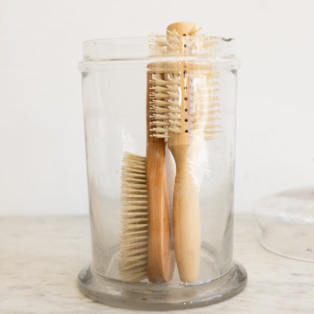 Blown Glass Candy Jar - elsie green - decor