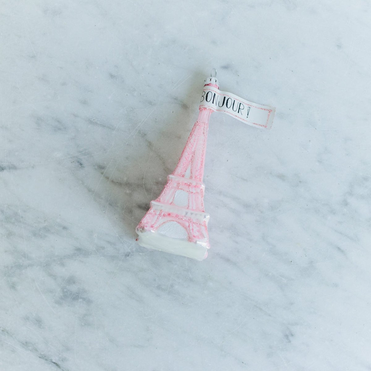 Blown Glass Eiffel Tower Ornament - elsie green - decor
