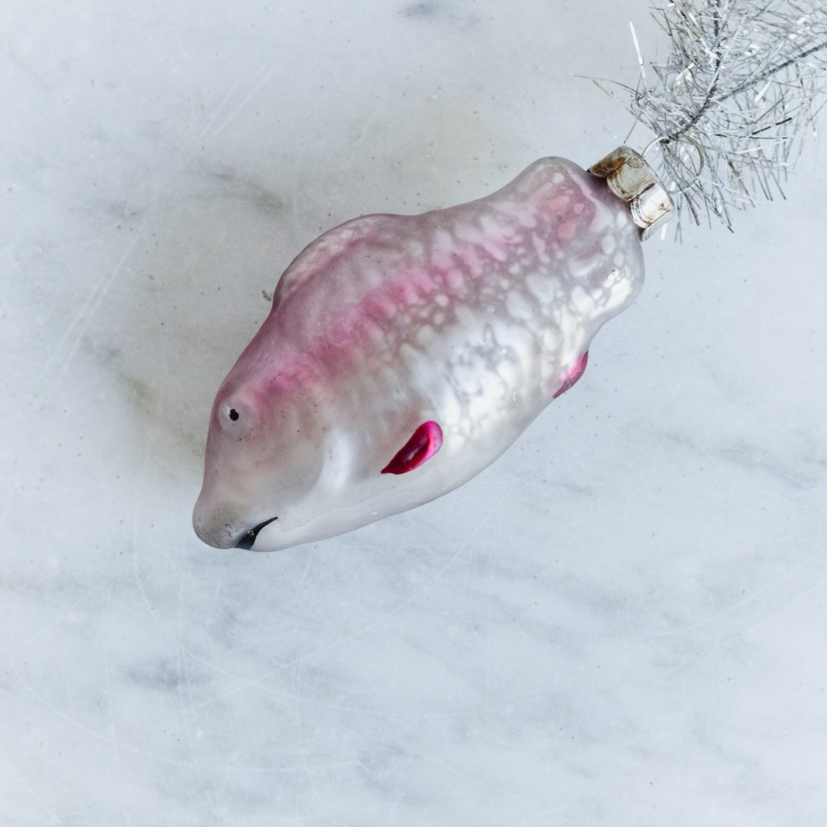 Blown Glass Fish Ornament - elsie green - decor