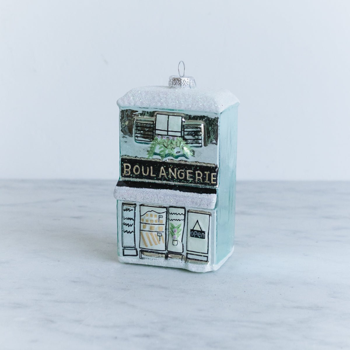 Blown Glass French Boulangerie Ornament - elsie green - decor