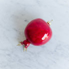 Blown Glass Jeweled Pomegranate - elsie green - decor