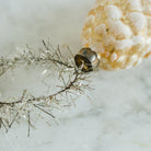 Blown Glass Pinecone Ornament - elsie green - decor
