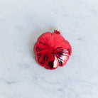 Blown Glass Poppy Ornament - elsie green - decor