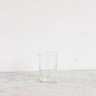 Blown Glass Tumbler with Brass Balancing Tray - elsie green - the french kitchen