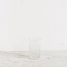 Blown Glass Tumbler with Brass Balancing Tray - elsie green - the french kitchen