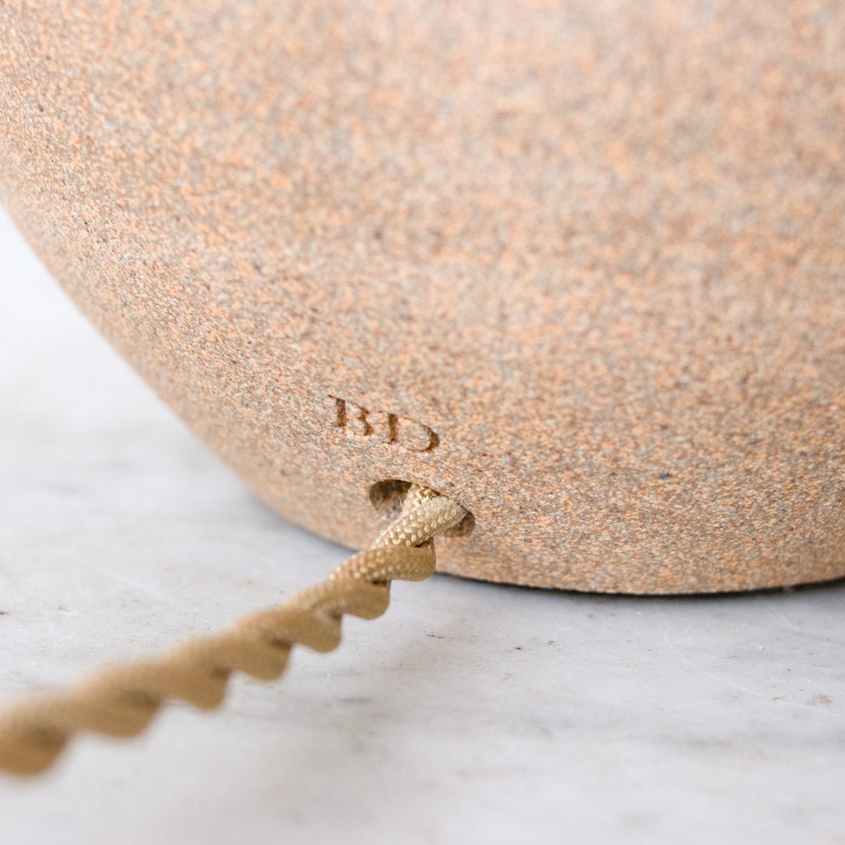 Bob Dinetz Hand Made Lamp - Sandstone - elsie green - Decor