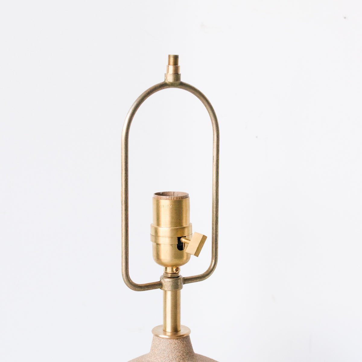 Bob Dinetz Hand Made Lamp - Sandstone - elsie green - Decor