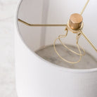 Bob Dinetz Hand Made Lamp - White - elsie green - Decor