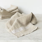 Bon Appetit Napkin Set of 4 | Natural with White - elsie green - textiles