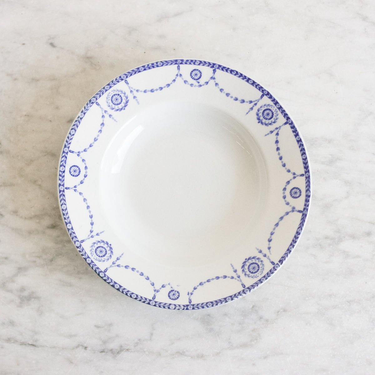 Bonaparte Transferware Soup Bowl Set of 4 - elsie green - the french kitchen