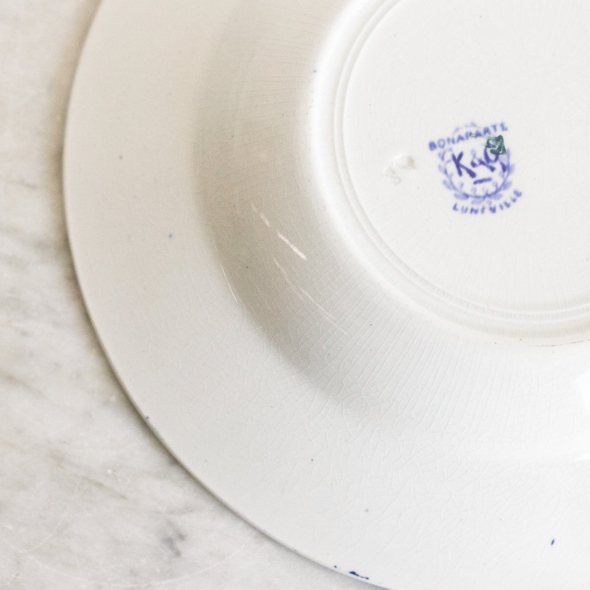 Bonaparte Transferware Soup Bowl Set of 4 - elsie green - the french kitchen