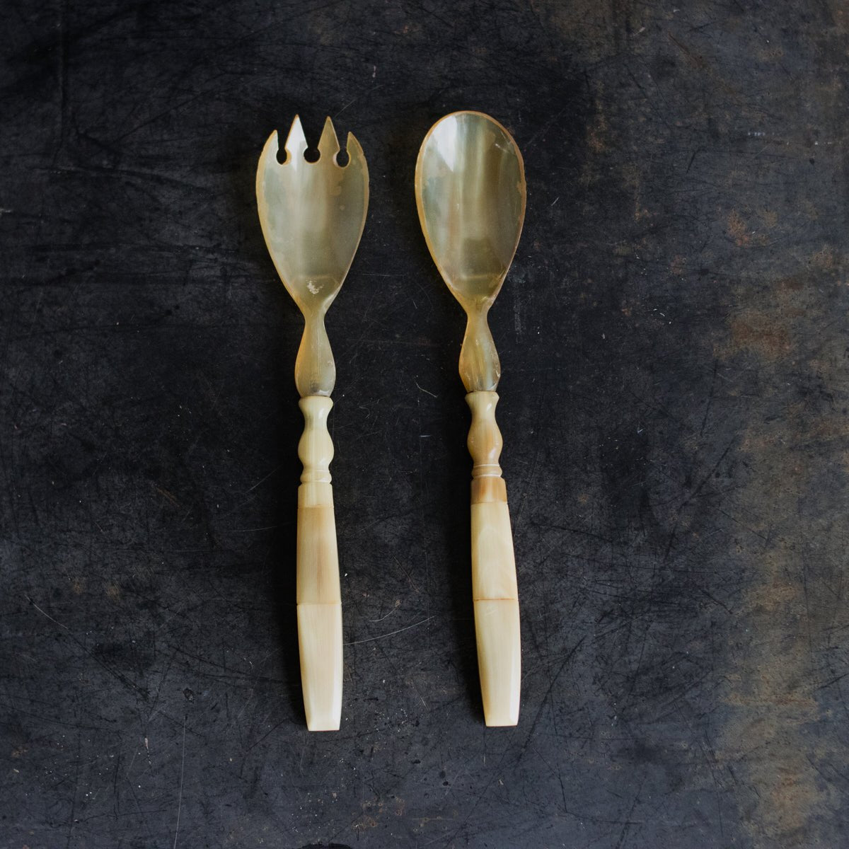 Bone and Horn Serving Set - elsie green - the french kitchen
