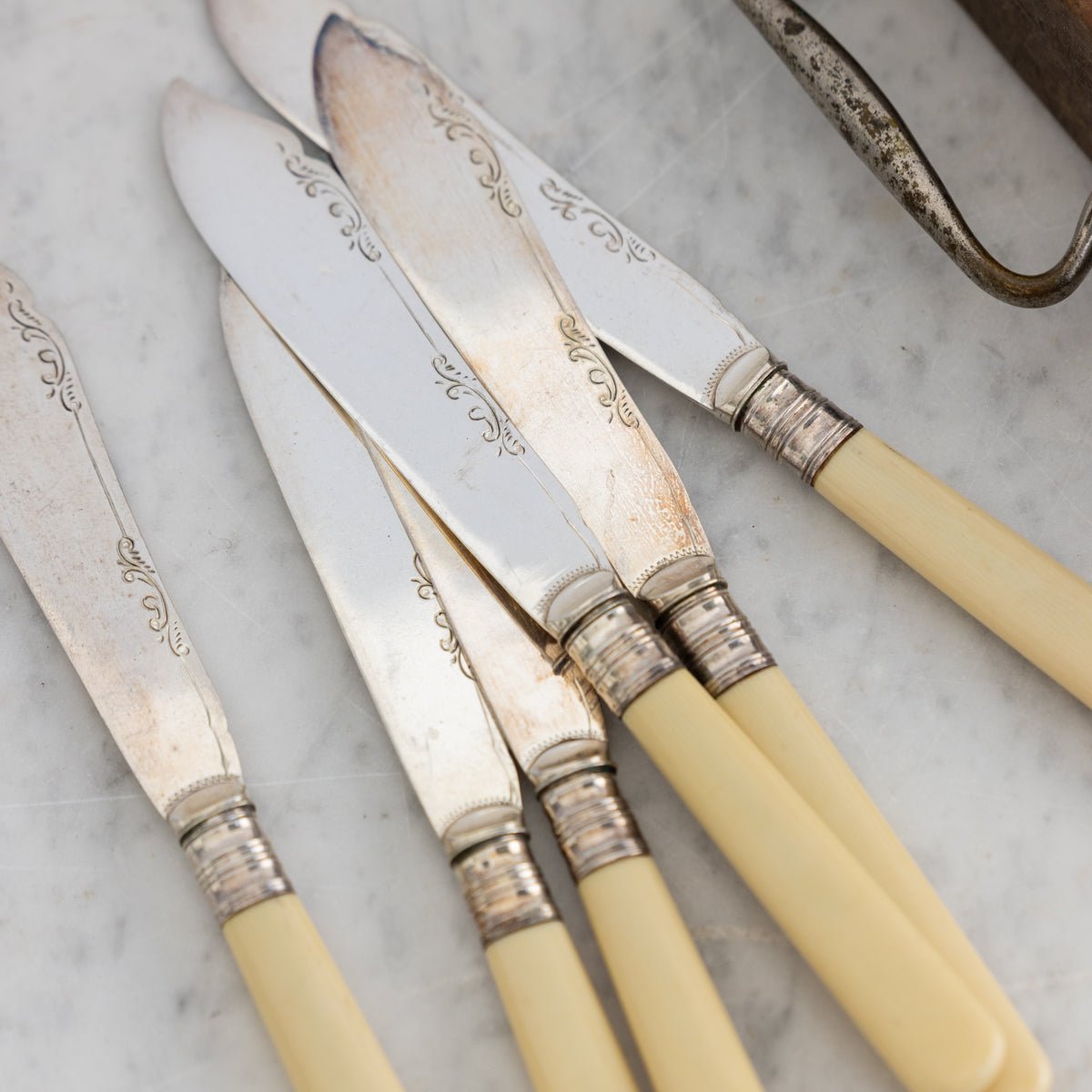 Bone & Sterling Spreader Set of 6 - elsie green - the french kitchen