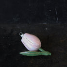 Botanical Tulip Blown Glass Ornament - elsie green - decor