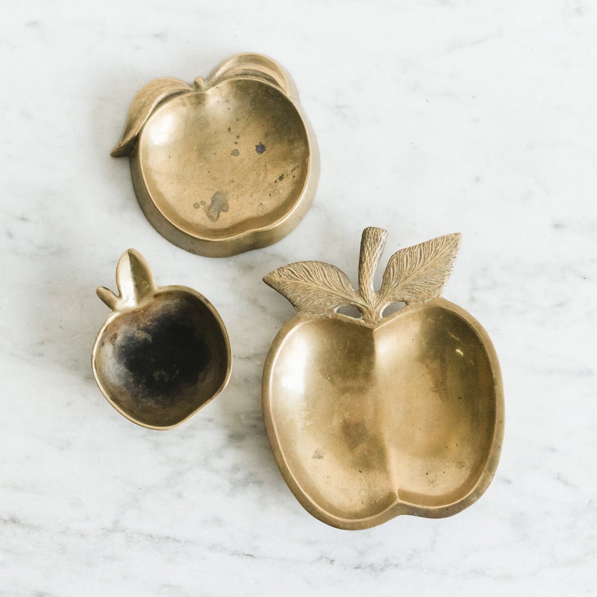 Brass Apple Vide Poche - elsie green - decor
