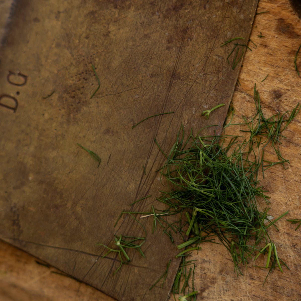 Brass Bench Scraper - elsie green - the french kitchen