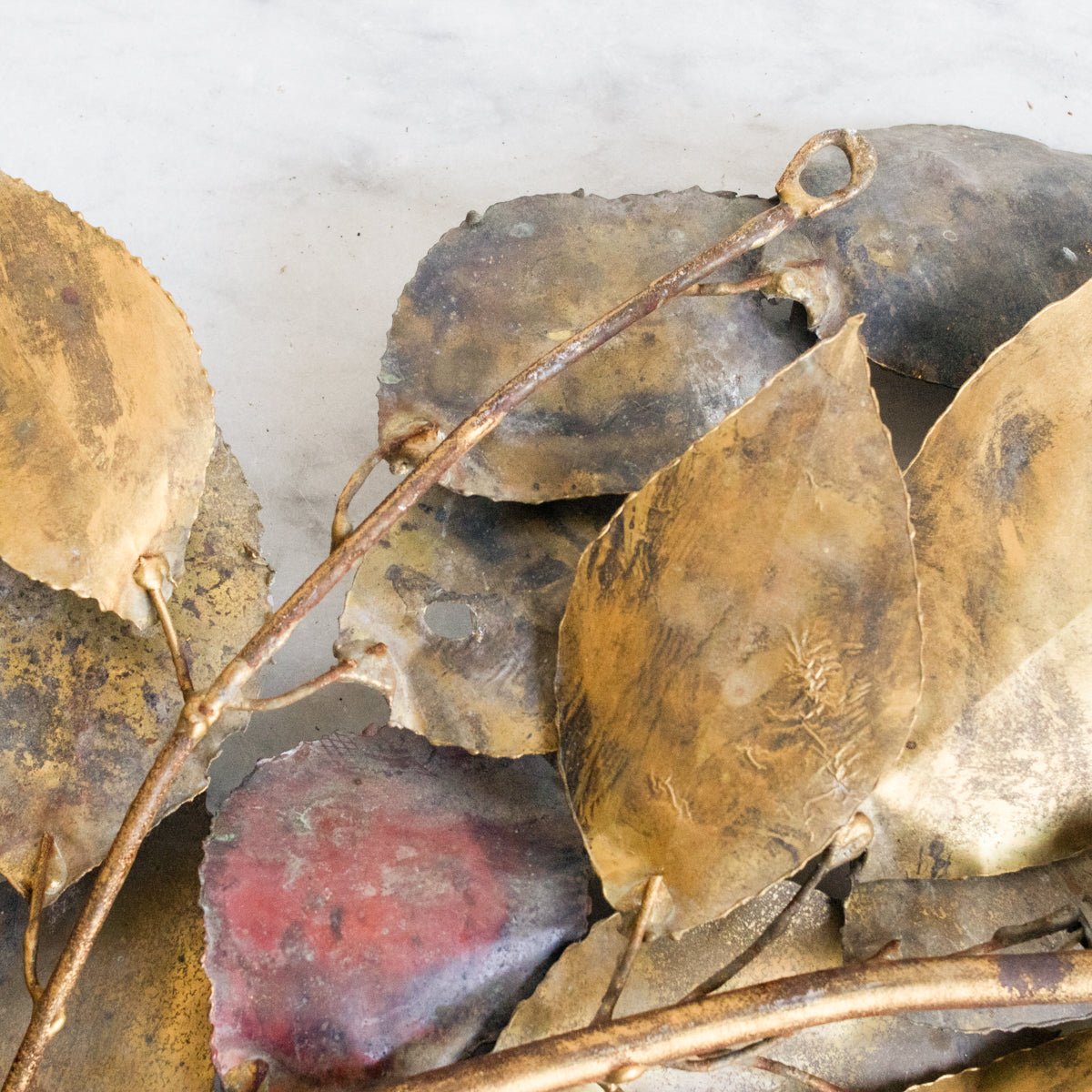 Brass Botanical Sconce - elsie green - decor