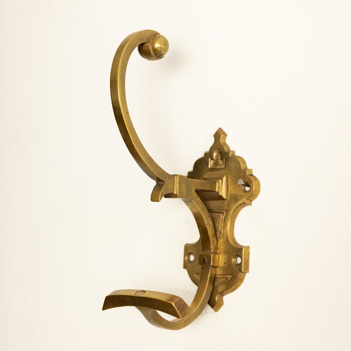Brass Coat Hook - elsie green - decor