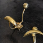 Brass Coat Hook - elsie green - decor
