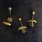 Brass Coat Hook - elsie green - decor