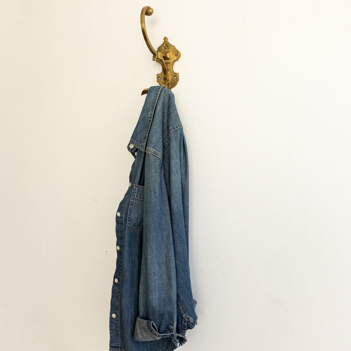 Brass Coat Hook - elsie green - decor