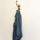 Brass Coat Hook - elsie green - decor