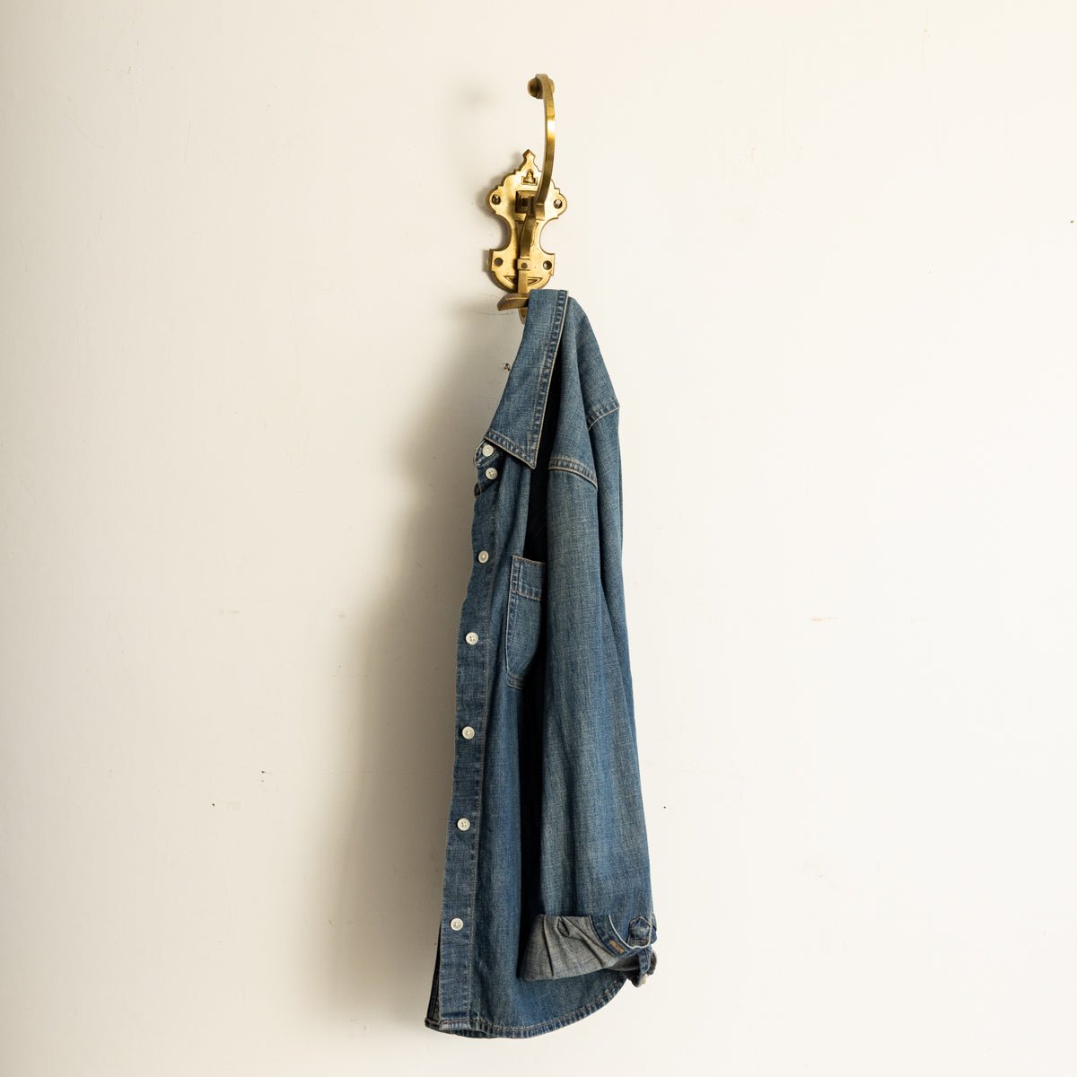 Brass Coat Hook - elsie green - decor