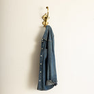 Brass Coat Hook - elsie green - decor
