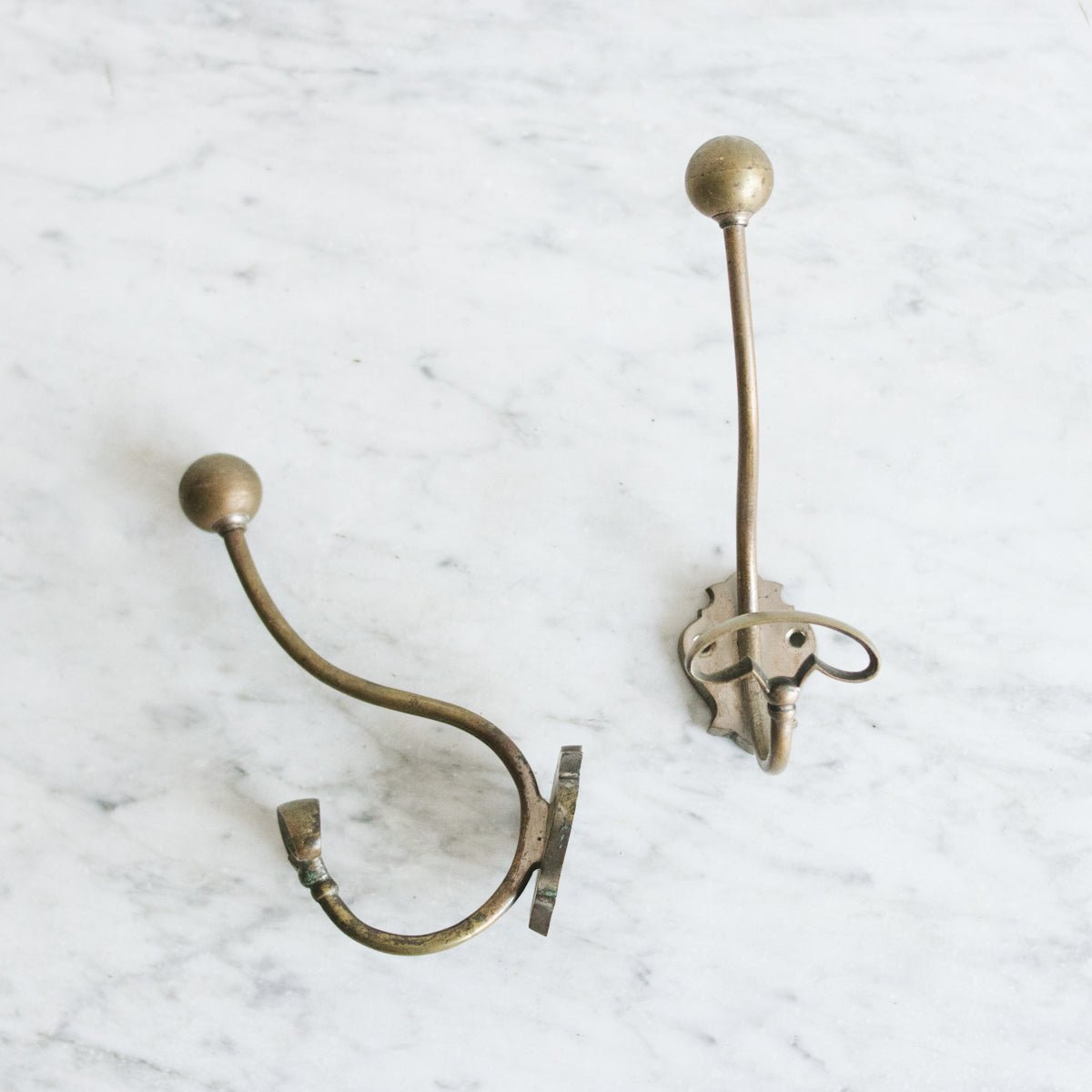 Brass Coat Hook - elsie green - decor