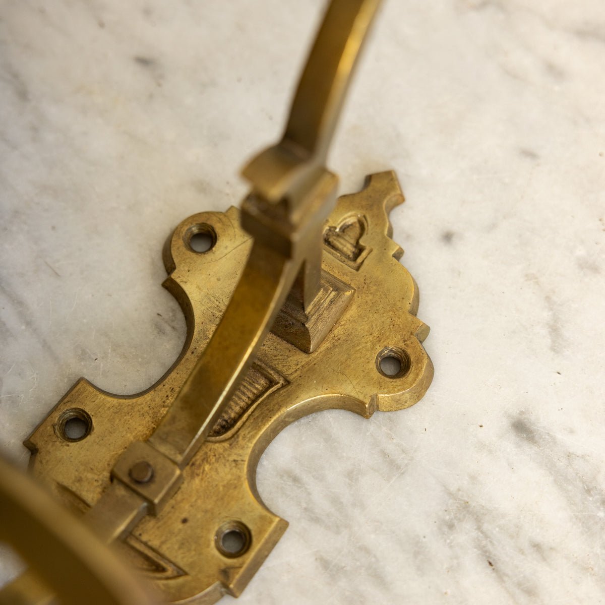 Brass Coat Hook - elsie green - decor