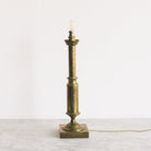 Brass Column Lamp - elsie green - decor